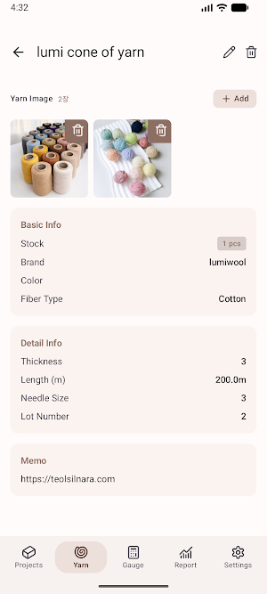 KnitDay – Row Counter Knit Screenshot 1
