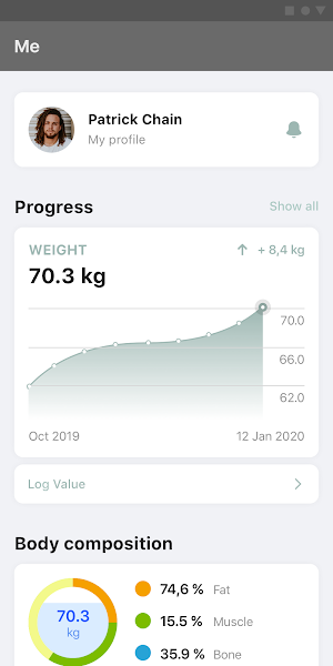 Bloesem Fitness Screenshot 2