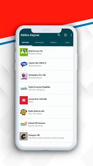 Rádios - Alagoas Screenshot 1