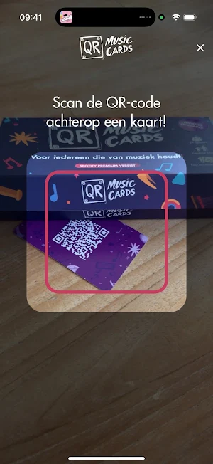 QR Music Cards Screenshot 0