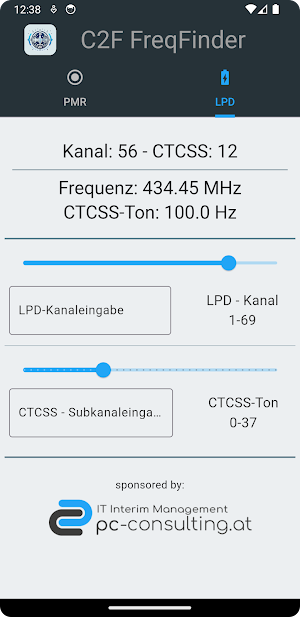 C2F FreqFinder Screenshot 3
