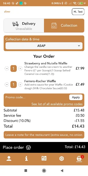 Goodies Parlour Screenshot 2