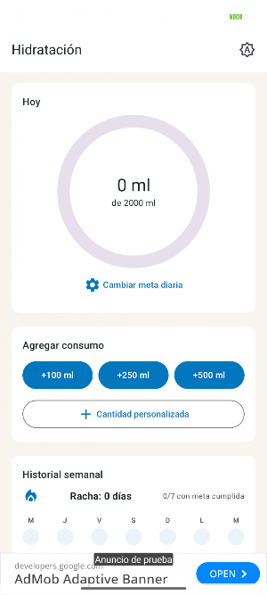 Hidratacion Screenshot 0