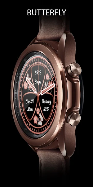 Butterfly - Wear OS watch face Screenshot 2