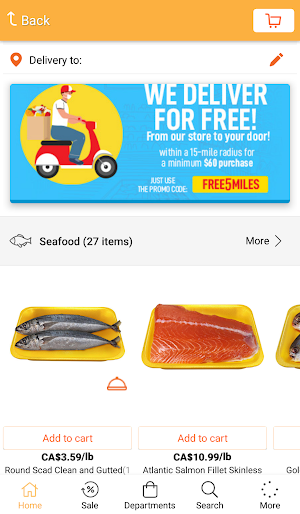 Seafood City Canada Screenshot 1