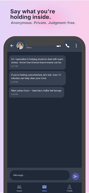 Kehna - Talk & Feel Better Screenshot 1