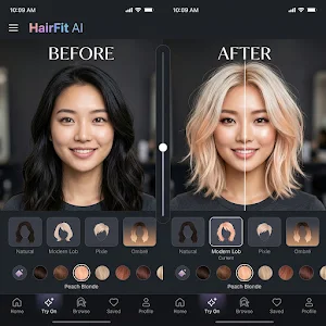 HairFit AI Screenshot 1