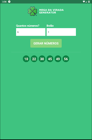 Mega da Virada Generator Screenshot 0