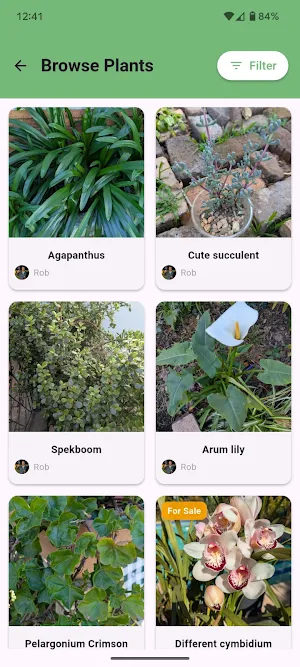 PlantShare Screenshot 1