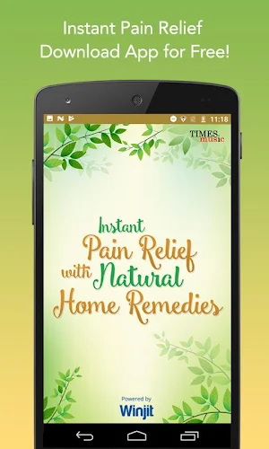 Instant Pain Relief With Natural Home Remedies Screenshot 0