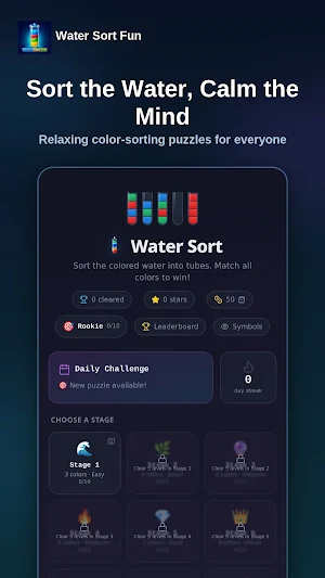 Water Sort Fun: Color Puzzle Screenshot 0