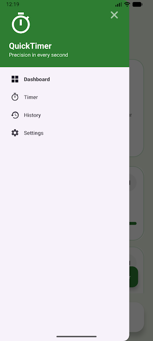 QuickTimer Screenshot 1
