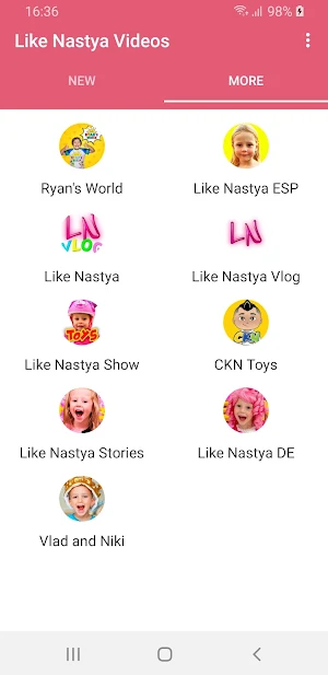 Like Nastya Videos Screenshot 1