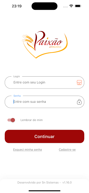 Paixão Alimentos Screenshot 0