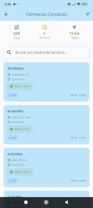Farmacias de Turno - Chile Screenshot 2