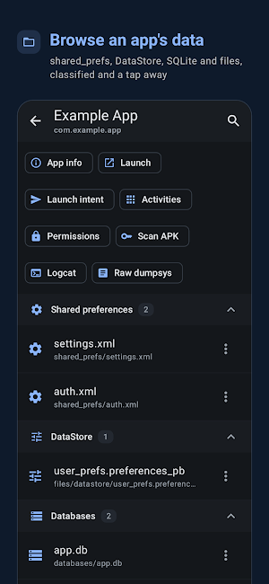 Root Prefs & SQLite Editor Screenshot 0