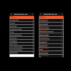 Practice Exercises Java Screenshot 1