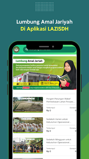 LAZISDH Donasi & Zakat Online Screenshot 0