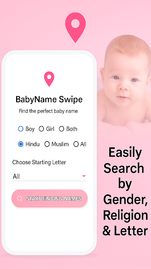 BabyName Swipe - Hindu Muslim Screenshot 3