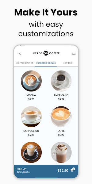Merge Coffee Company Screenshot 2