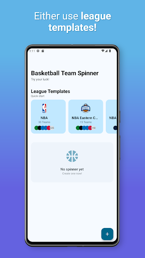 Basketball NBA Team Spinner Screenshot 1