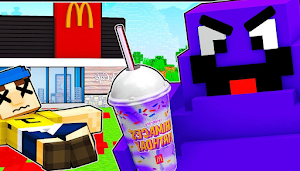 Grimace Shake Minecraft Mod Screenshot 3