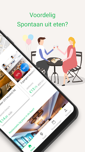 Spontaan - Restaurant deals Screenshot 1