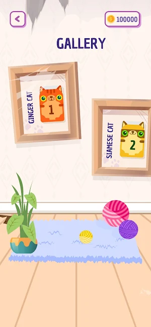 Number kittens puzzle game Screenshot 1