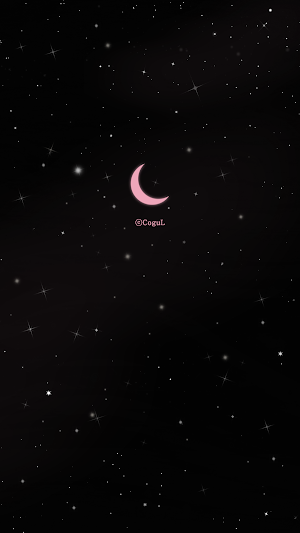카카오톡 테마 - 별빛 하늘_블랙핑크 Screenshot 0