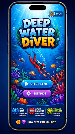Deep Water Diver Screenshot 0