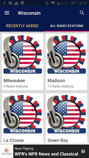 Wisconsin Radio Stations - USA Screenshot 3