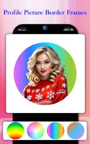 Profile picture border frames Screenshot 1