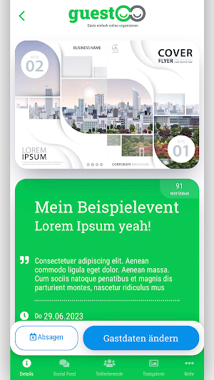 guestoo Gäste App Screenshot 3