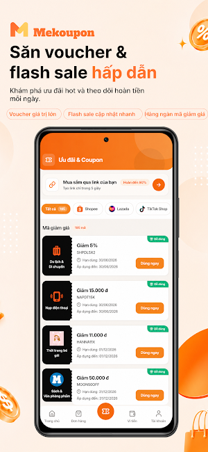 Mekoupon - Cashback Shopping Screenshot 2