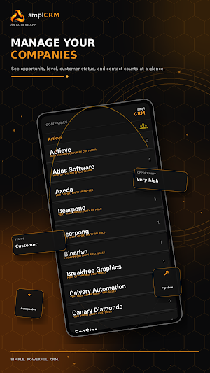 SMPL CRM Screenshot 2