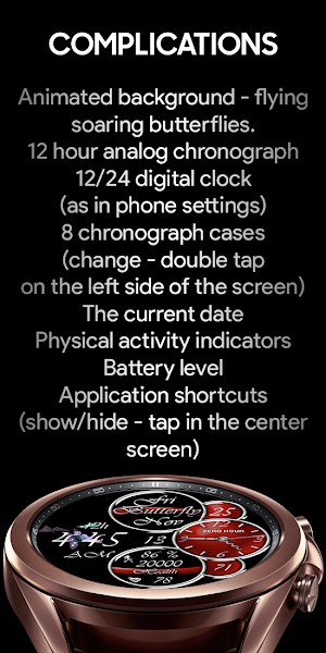 Live Butterfly Watch by ZH Screenshot 2