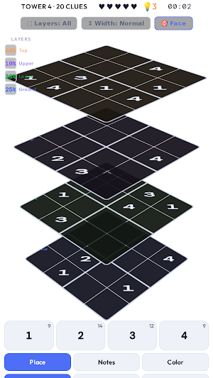 Sudoku Tower - SudokuDB.com Screenshot 0