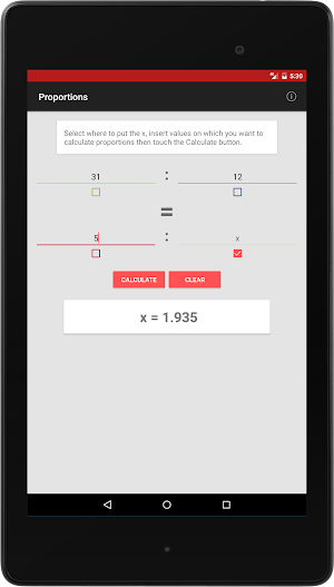 Proportions Screenshot 3