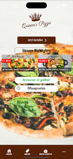 Queens Pizza Screenshot 0