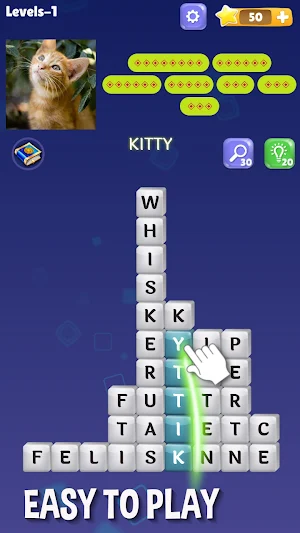 Word Stacks - Clue of Pictures Screenshot 1