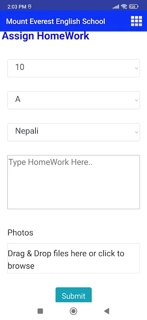 Mount Everest Eng School Rapti Screenshot 2