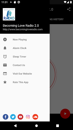 Becoming Love Radio 2.0 Screenshot 1