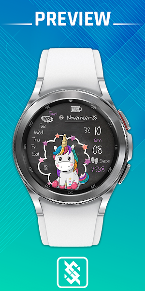 BFF22- Blackboard Art Unicorn Screenshot 0