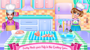 Daddy Cooking Time Screenshot 0