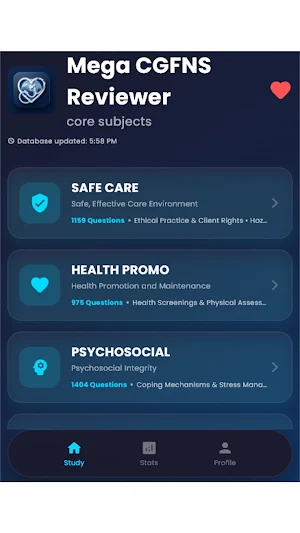 CGFNS NURSING REVIEWER Screenshot 0