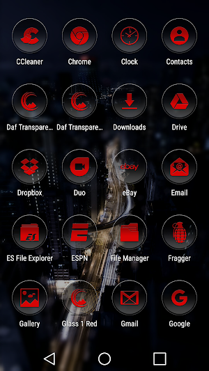 Daf Transparency Red Icon Pack Screenshot 2
