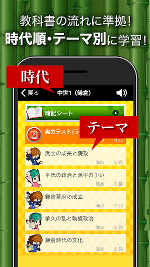 日本の歴史 日本史 一問一答 Screenshot 1