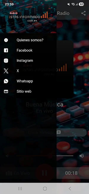 Estas Informado Radio Screenshot 1