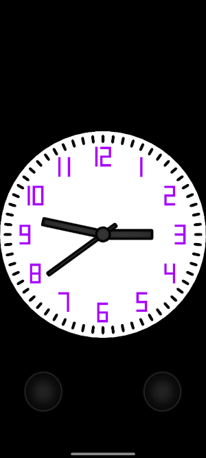 Analog clock vnvi Screenshot 0