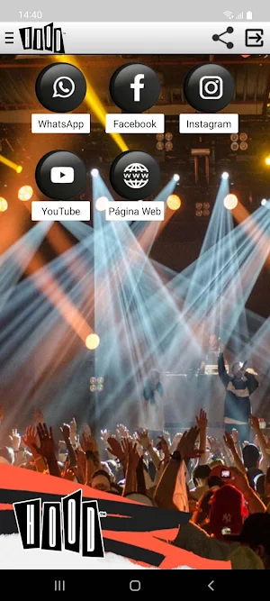 HOOD Radio Screenshot 1